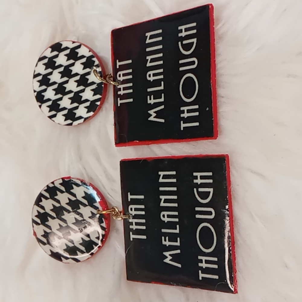 Afro Girl Earrings 5-4 $25